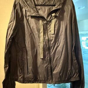 Zyia Women's Gray Hooded Jacket